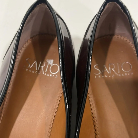 SARTO by Franco Sarto 'Jolette' Penny Loafer size 8.5 shiny patent leather - Picture 7 of 12